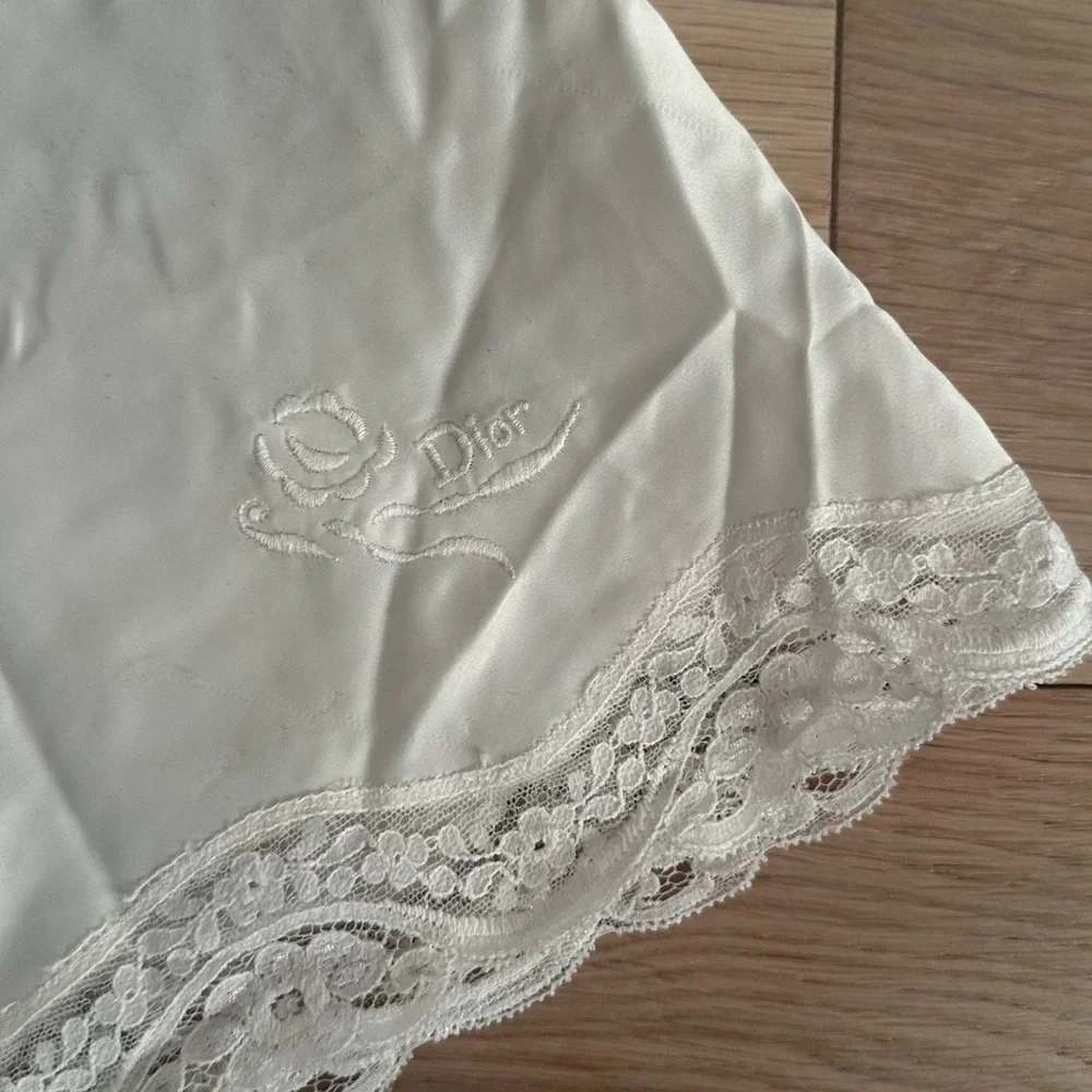 Vintage Dior ❤️ Christian Dior satin lace camisole size small - Picture 2 of 14